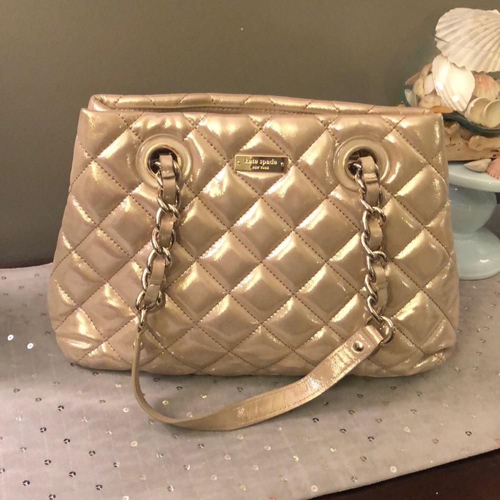 Kate Spade Gold Coast Shimmer Bag